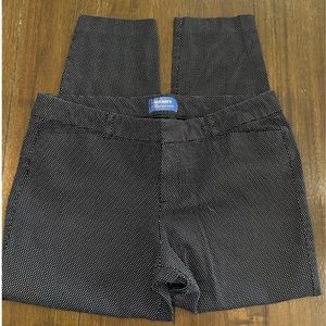 OLD NAVY mid rise Pixie chinos ankle pants size 14